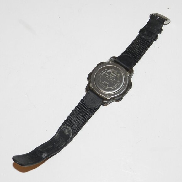 Vintage Timex Expedition Digital Compass Watch Men Black Strap Band New Battery - Picture 6 of 14